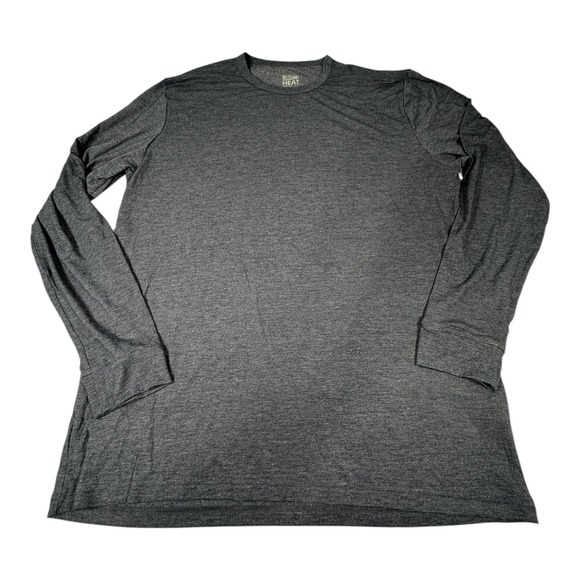 32 Degrees Heat Long Sleeve Crew Neck Baselayer‎ Top Moisture Wicking XL - Picture 1 of 9